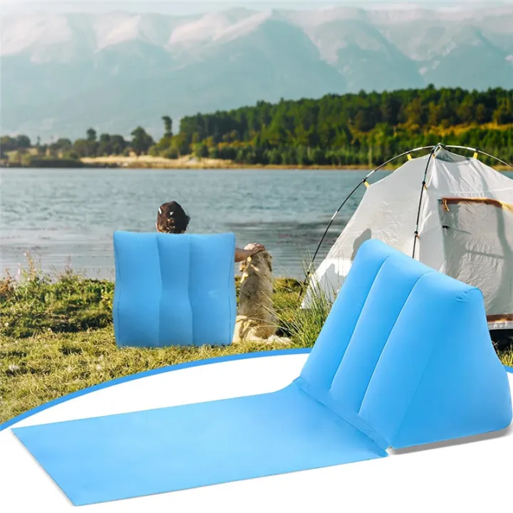 Inflatable%20Beach%20Cushion%20Lounge%20Chair,Leisure%20Beach%20Chair,%20Blue%20-%20Image%204