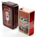 Aixuan Luxury 78 Game Tarot Card Eye BrittsGoldencm Sales promotion 10x6.3 Iron Box Edge Third Piece Board Game. 