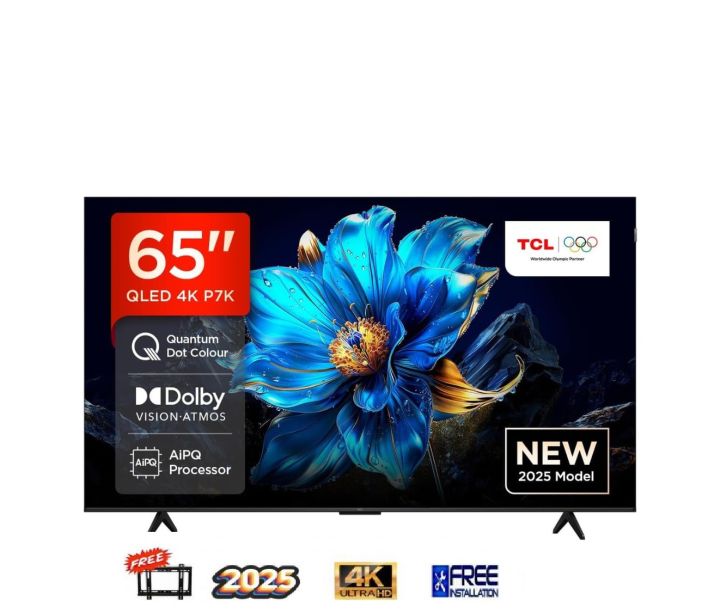 TCL 65 inches 4K Ultra HD Smart QLED Google TV 65P7K