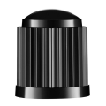 1000 Pcs Black Bicycle Tire Valve Cap Professional Plastic Caps Protection Leakproof Valve for Bike Motor Car. 