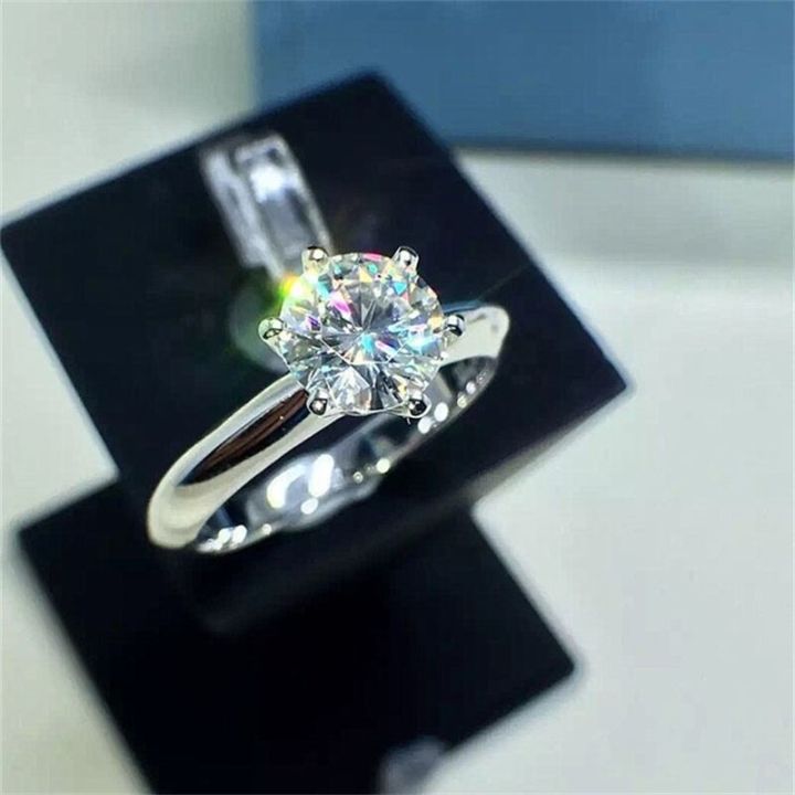 NEW Ring For Girl Shinny Silver Zircon Stylish Fancy Adjustable High ...