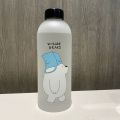 Plastic Matte Cartoon Drinkware Water Cup Water Mug Sports Water Bottle. 