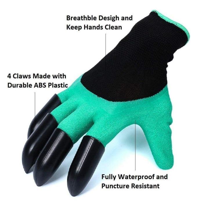 Washable%20Garden%20Farming%20Gloves%20With%20Right%20Hand%20Fingertips%20ABS%20Claws%20for%20Pruning,%20Digging%20&%20Planting,%20Gardening%20Tool%20-%20Image%205