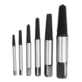 5 Pieces of Broken Screw Extractor Bit Set Carbon Steel Double-Sided Screw Pulling Center Bit Hardware Tools Durable. 