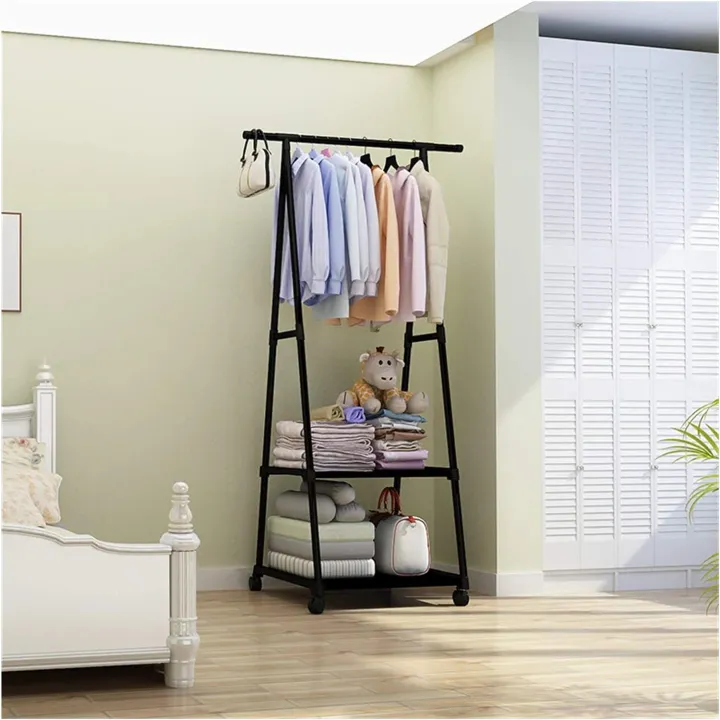 Triangle%20Coat%20Rack%20Removable%20Bedroom%20Hanging%20Clothes%20Rack%20With%20Wheels%20Floor%20Standing%20Coat%20Rack%20-%20Image%203
