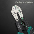 2025 New 8" Mini Bolt Cutter Multitool Steel Wire Cutter Bolt Cutter Wire Rope Clamp Plier Labor-saving Multi-functional Cutting Scissors Fengshi. 