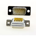 Vga Welding Connector Db15 Male Plug / Female Socket Metal Kit 3 Rows 15 Pin Serial Port Connector D-Sub15 Adapters. 