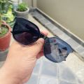 Black Glass Korean Sunglasses for Women - Stylish Eyewear with CR-39 Lenses and UV400 Protection - Women's Sunglasses |. 