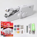 Handheld Electric Sewing Machine Multifunctional Home Portable Mini Small Simple DIY Hemming Sewing Machine. 