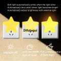 Difutagui Plug US/Bedroom LED Control Baby Junejour Light Sleep Light Star Night Light Socket Child Bedside Light EU. 