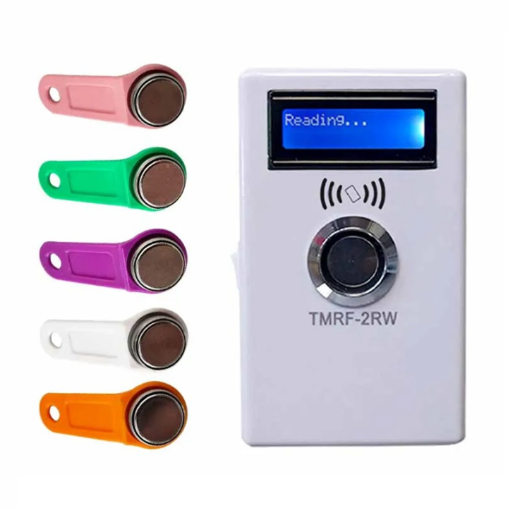 Spactz TMRF-2RW IButton Programmeur 1990A Duplicator Cloner Copier 125 Khz RFID Reader Schrijver RW1990 Key Token T5577 RFID