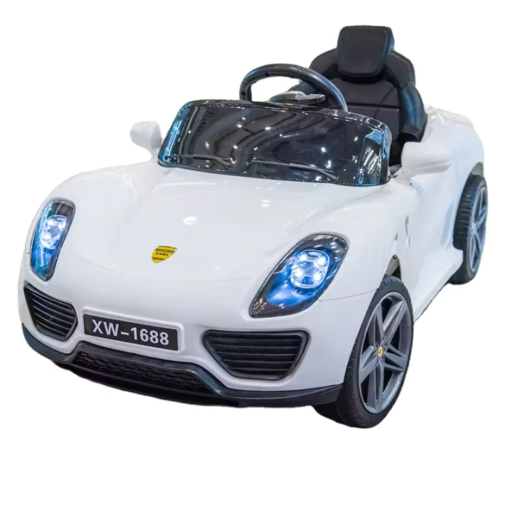 Baby Car Porsche Style 12V Electric Kids Ride on Car Self driving & Remote Control