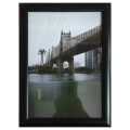 Black  Color Wooden Photo Frame With Side Black  Border Vertical Design   9X12inch. 