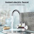 Electric Water Heater Faucet Instant Hot Water Faucet Heater Tap Indicator /  LCD Display 220v 3000w 30-60c. 