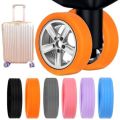 Chair and Luggage Silicone Wheels Protection Anti Scratch Reduce Noise Covers  8 pc set. 