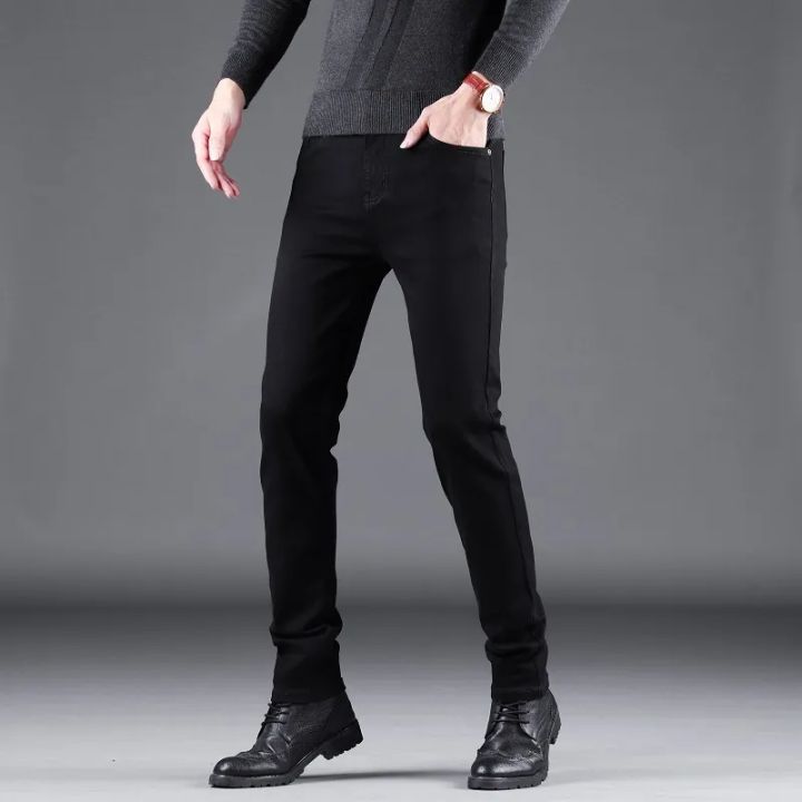 New Denim Jeans Pant For Men Black Color Fashion Pants For Men