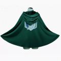 AOT Cloak Cosplay costume of Survey Crops of Attack On Titan Anime. 