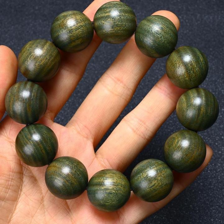 Wholesale%20Authentic%20Green%20Sandalwood%20Buddha%20Beads%20Bracelet%20Natural%20Sandalwood%20Argentinian%20Jade%20Sandalwood%20Bracelet%20Men%20&%20Women's%20Accessories%20-%20Image%203
