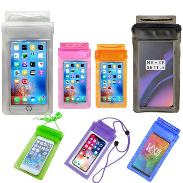 Waterproof Clear Bag Case Screen Touchable Mobile Phone Accessories Water Proof Pouch For iPhone 7 6 6S 5S 5 SE Case