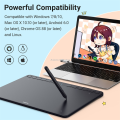 Asinrn ERosIon UGEE S1060W/S640W Wireless Drawing Tablet Digital Graphic Tablets Support Android Windows Mac for Drawing eLearning Game Design. 