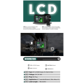 Ebike LCD9R Colour Display with Right Thumb Throttle 36V 48V for KT Controller Conversion Kit. 
