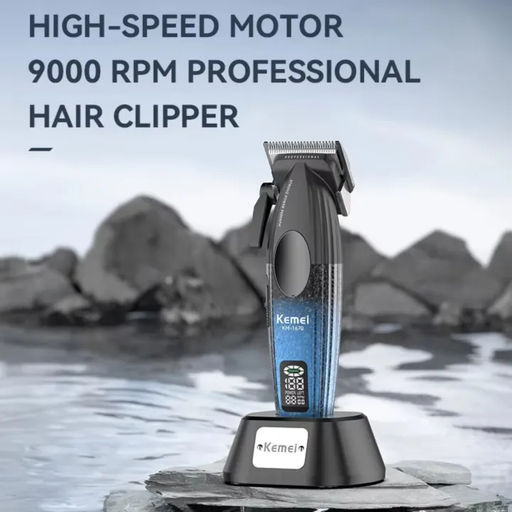 New%20Kemei%20Hair%20Trimmer%20Professional%20Trimmer%20Adjustable%20Haircut%20Machine%209000%20RPM%20Hair%20Clipper%20Brushless%20Motor%20Trimmer%20for%20Men%20KM-1670%20-%20Image%202