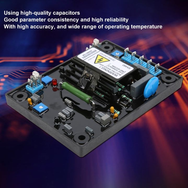 Durable%2050~60Hz%20SX460%20Generator%20Generic%20Replacement%20High%20Precision%20Control%20Regulator%20Voltage%20Board%20Power%20Generation%20-%20Image%202