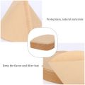 100Pcs Coffee Filters Disposable Cone Paper Coffee Filter 4-6 Cup. 