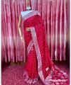 FCA-Maroon Ethnic Motifs Zari Premnagar Saree For Women. 