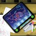 Glow Drawing Board Illuminated Glow Board Sketch and Tracing Board With LED On Frame For Kids. 
