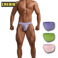 Linman NEW [CMENIN Official Store] ORS 1Pcs Cotton Jockstrap Underwear Man BriefHigh Quality Hip Raise Slip Mens Panties Briefs Men Underpants High Quality New OR6204. 