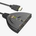 3 Port 4K HDMI Switch 3 In 1 Out With High Speed Switch Splitter. 