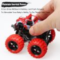 Hot Mini Four Wheel Drive Inertia Rotatable Off-road Toy Car Kid Power Friction Off Road Vehicle Model Toy For Kid Birthday Gift. 