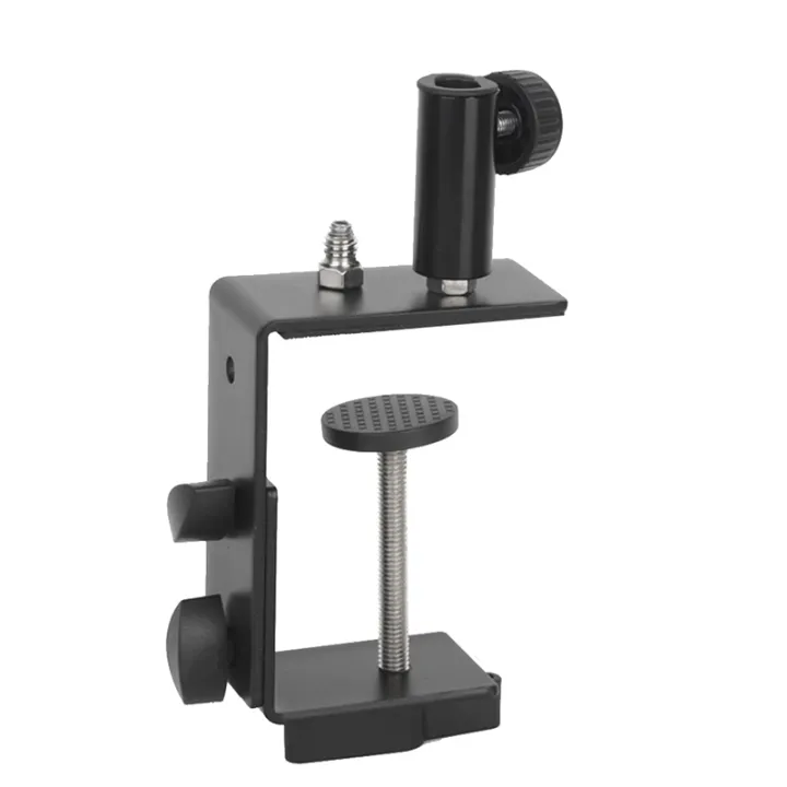 ARELENE Heavy-Duty Desk Table Mount Clamp for Mic Microphone Arm Stand ...