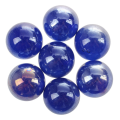 ARELENE 40 Pcs Marbles 16mm Glass Marbles Knicker Glass Balls Decoration Toy Dark Blue. 