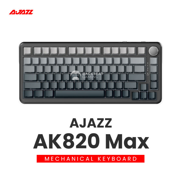 Ajazz%20AK820%20Max%20Gradient%20South%20Facing%20Keycaps%2075%25%20Gasket%20Mount%20Hot%20Swappable%20Custom%20Gaming%20Wireless%20Mechanical%20Keyboard%20-%20Sea%20Salt%20v2%20Linear%20Switch%20-%20Image%202