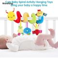 Wenefang Newborn baby soothing bed rattles coax baby to sleep small animal Luxury bed bell with teething Early Learning educational hand puppet. 