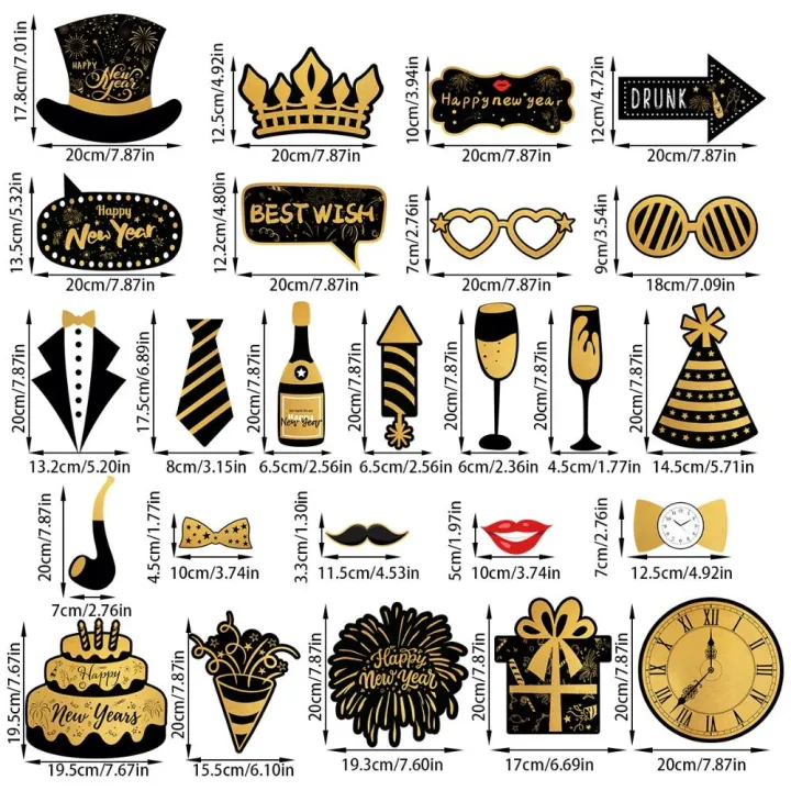 Fashion%20Paper%20Photo%20Booth%20Props%20Black%20Gold%20Happy%20New%20Year%20Photo%20Frame%20Party%20Supplies%20Christmas%20Gift%20Xmas%20Photo%20Supplies%20New%20Year%20-%20Image%203