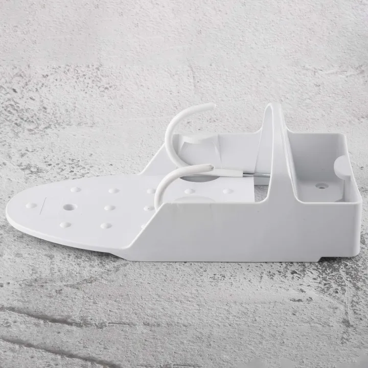 Kqueebee%20Ironing%20Board%20Holder%20Wall%20Mount%20Electric%20Iron%20Hanger%20Ironing%20Board%20Rack%20Ironing%20Board%20Storage%20Organizer%20White%20-%20Image%203