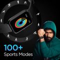 Fire-Boltt Ninja Call Pro Smart Watch Dual Chip Bluetooth Calling, 1.69" HD Display, AI Voice Assistance with 100 Sports Modes, with SpO2 & Heart Rate Monitoring (Black). 