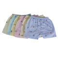 Pack Of 6 Kids Baby Solid Fashion Summer Cool Half Pant Shorts( Print May Vary) By Rc. 