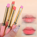 Honey Peach Color-Changing Lipstick Temperature Lip Balm Long Lasting Moisturizing Nourishing Lipsticks Korean Makeup Cosmetics. 