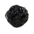 Real Fake Hair Ring Rubber Band Hair Bun Hair Pull Flower Small Ball Flower Bud Fluffy Curly Big Hair Ring. 