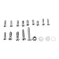 1000 Pcs Glasses Screws Nut Assortment +Screwdriver + Tweezers. 