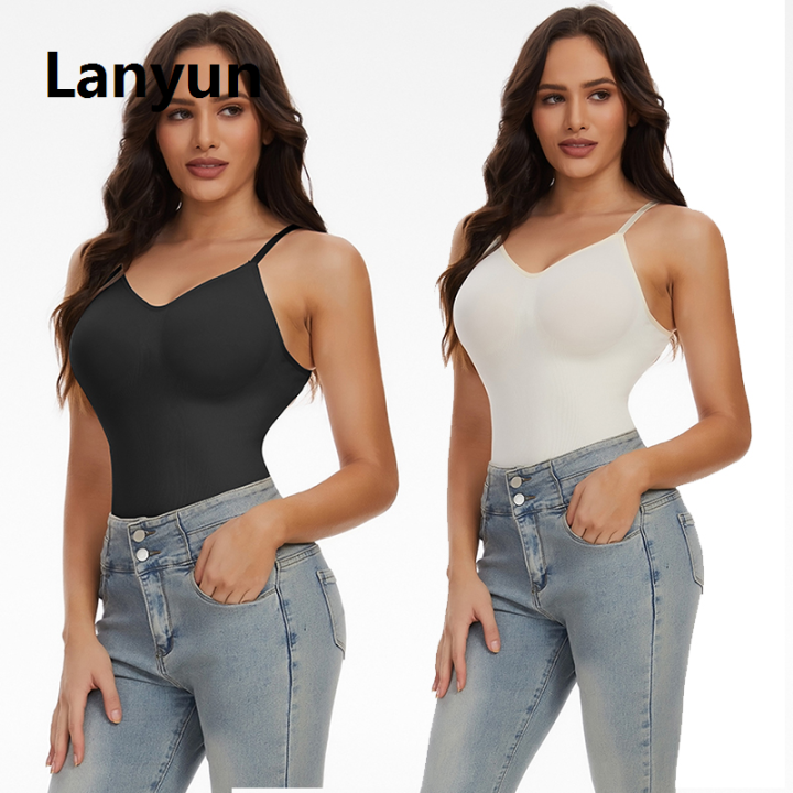 Lanyun%20%5BKIZLL%5D%20Womens%20Backless%20Bodysuits%20Full%20Body%20Shaper%20Tummy%20Fifty%20percent%20discount%20Control%20Slimming%20Sheath%20Push%20Up%20Thigh%20Slimmer%20Shapewear%20-%20Image%202