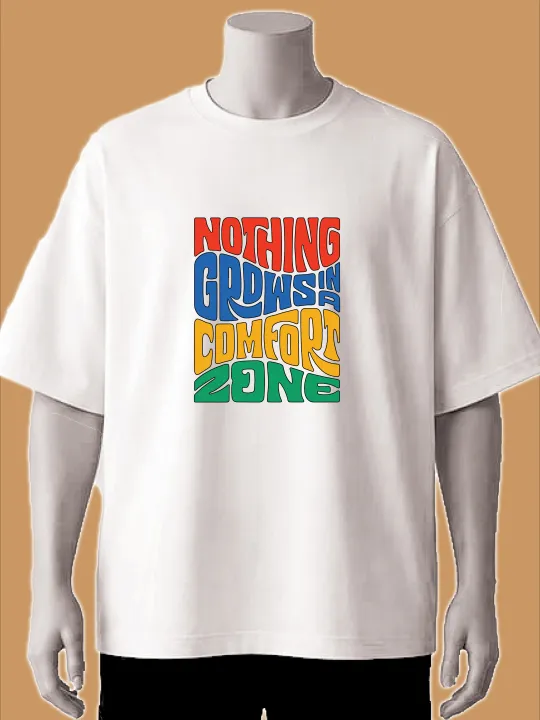 Unisex%20T-Shirt%20with%20Motivational%20Quote%20Print%20"Nothing%20Grows%20in%20a%20Comfort%20Zone"%20%E2%80%93%20(White,%20Black,%20Blue,%20Brown,%20Cream,%20Maroon)%20-%20Image%202
