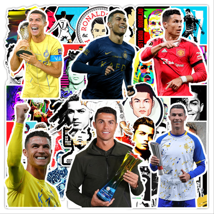 Artsy%20Home%2025/50/100%20Pcs%20Cristiano%20Ronaldo%20Stickers%20for%20Laptops%20Cellphone%20Guitar%20-%20Image%207
