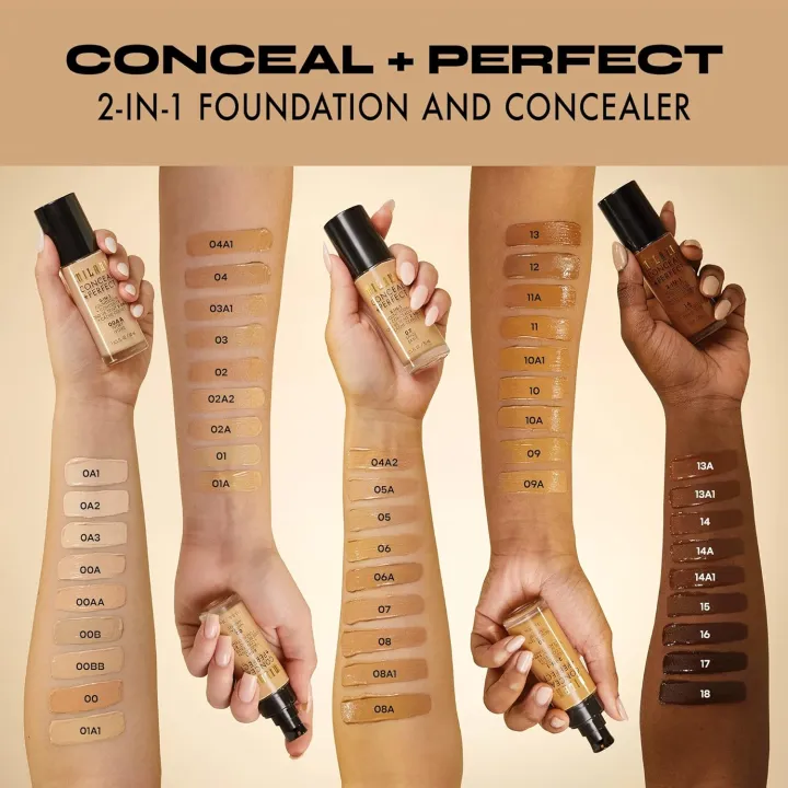 Milani%20Conceal%20+%20Perfect%202-In-1%20Foundation%20-%2008%20Light%20Tan%2030ml%20%20by%20Genuine%20Collection%20-%20Image%202