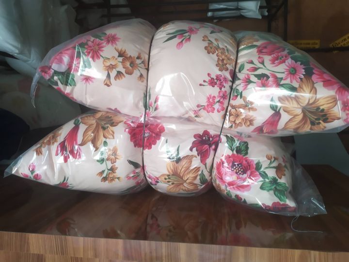 Multicolour Floral Printed Pillow (2 pcs 16*24 inch)