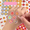 800 Pcs/Bag Portable Cute Star Reward Stickers Cartoon Animals Self-adhesive Encouragement Motivational Sticker Multi-purpose Multifunction Small Red Flowers Kids. 